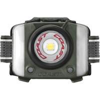 FL97R Tri-Colour Headlamp with Twist Focus & Voice Activation, LED, 830 Lumens, 2 Hrs. Run Time, Rechargeable Batteries WestPier
