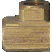 Extruded 90° Elbow Pipe Fitting, FPT, Brass, 1/8" YA811 | WestPier