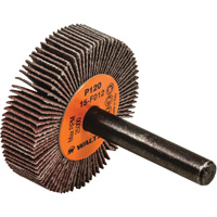 Coolcut™ Flap Wheel, Aluminum Oxide, 120 Grit, 1-1/2" x 3/8" x 1/4" YC402 | WestPier